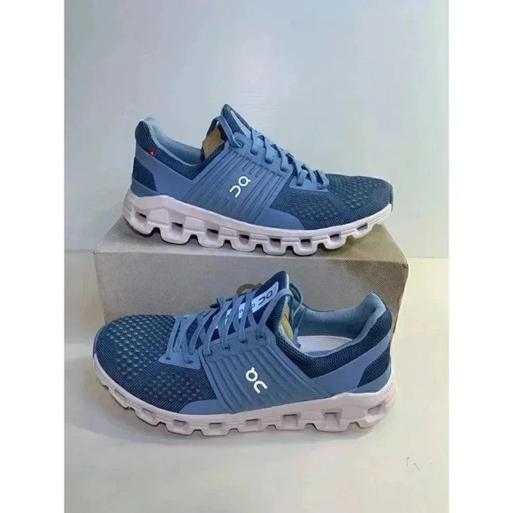 .611 On Cloudswift, Lake/Sky, Womens Running Shoes-US 8.5 Womens - Picture 1 of 6